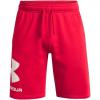 imageUnder Armour Mens Rival Fleece Big Logo Shorts600 Red   Onyx White