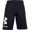 imageUnder Armour Mens Rival Fleece Big Logo ShortsBlack 001Onyx White