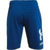 imageUnder Armour Mens Rival Fleece Big Logo ShortsGraphite Blue 581Onyx White
