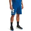 imageUnder Armour Mens Rival Fleece Big Logo ShortsGraphite Blue 581Onyx White