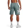 imageUnder Armour Mens Rival Fleece Big Logo ShortsLichen Blue 424Onyx White