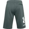 imageUnder Armour Mens Rival Fleece Big Logo ShortsLichen Blue 424Onyx White