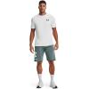 imageUnder Armour Mens Rival Fleece Big Logo ShortsLichen Blue 424Onyx White