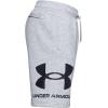 imageUnder Armour Mens Rival Fleece Big Logo ShortsMod Gray Light Heather 011Black