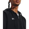 imageUnder Armour Mens Rival Fleece Full Zip Hoodie001 Black   White