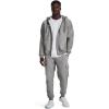 imageUnder Armour Mens Rival Fleece Full Zip Hoodie025 Castlerock Light Heather   White