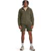 imageUnder Armour Mens Rival Fleece Full Zip Hoodie390 Marine Od Green   White