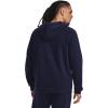 imageUnder Armour Mens Rival Fleece Full Zip Hoodie410 Midnight Navy   White