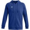 imageUnder Armour Mens Rival Fleece Full Zip Hoodie432 Tech Blue   White