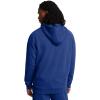 imageUnder Armour Mens Rival Fleece Full Zip Hoodie432 Tech Blue   White
