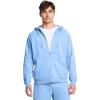 imageUnder Armour Mens Rival Fleece Full Zip Hoodie465 Horizon Blue   White