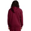 imageUnder Armour Mens Rival Fleece Full Zip Hoodie625 Cardinal   White