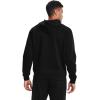 imageUnder Armour Mens Rival Fleece Full Zip HoodieBlack 001Onyx White