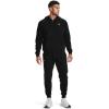 imageUnder Armour Mens Rival Fleece Full Zip HoodieBlack 001Onyx White