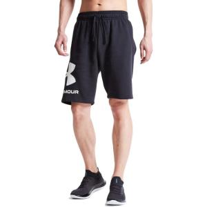 imageUnder Armour Mens Rival Fleece Big Logo ShortsBlack 001Onyx White