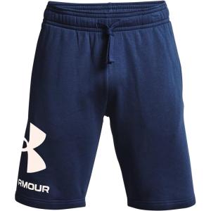 imageUnder Armour Mens Rival Fleece Big Logo ShortsIndigo 404Tech Blue