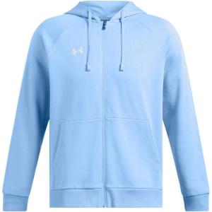 imageUnder Armour Mens Rival Fleece Full Zip Hoodie465 Horizon Blue   White