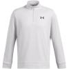 imageUnder Armour Mens Fleece Twist Quarter Zip014 Halo Gray   Black