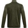 imageUnder Armour Mens Fleece Twist Quarter Zip390 Marine Od Green   Black