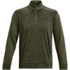 imageUnder Armour Mens Fleece Twist Quarter Zip390 Marine Od Green   Black