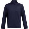 imageUnder Armour Mens Fleece Twist Quarter Zip410 Midnight Navy   Black