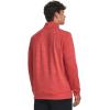 imageUnder Armour Mens Fleece Twist Quarter Zip690 Venom Red   Black