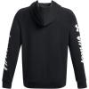 imageUnder Armour Mens Rival Fleece Graphic Hoodie001 Black   White