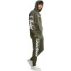 imageUnder Armour Mens Rival Fleece Graphic Hoodie390 Marine Od Green   White