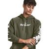 imageUnder Armour Mens Rival Fleece Graphic Hoodie390 Marine Od Green   White