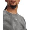 imageUnder Armour Mens Rival Fleece Printed Crew025 Castlerock Light Heather   White