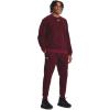 imageUnder Armour Mens Rival Fleece Printed Crew600 Dark Maroon   White