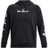imageUnder Armour Mens Rival Fleece Graphic Hoodie001 Black   White