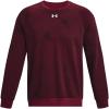 imageUnder Armour Mens Rival Fleece Printed Crew600 Dark Maroon   White