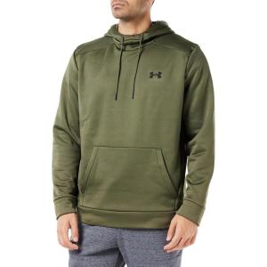 imageUnder Armour Mens Armourfleece Hoodie390 Marine Od Green   Black