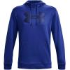 imageUnder Armour Mens Big Logo Armourfleece Hoodie400 Royal  Royal  Black