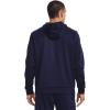 imageUnder Armour Mens Big Logo Armourfleece Hoodie410 Midnight Navy  Academy  Black