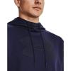 imageUnder Armour Mens Big Logo Armourfleece Hoodie410 Midnight Navy  Academy  Black