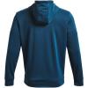 imageUnder Armour Mens Big Logo Armourfleece Hoodie437 Petrol Blue  Petrol Blue  Black