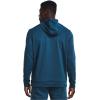 imageUnder Armour Mens Big Logo Armourfleece Hoodie437 Petrol Blue  Petrol Blue  Black