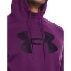 imageUnder Armour Mens Big Logo Armourfleece Hoodie514 Rivalry  Rivalry  Black