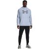 imageUnder Armour Mens Big Logo Armourfleece Hoodie706 Oxford Blue  Oxford Blue  Black