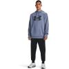 imageUnder Armour Mens Big Logo Armourfleece Hoodie767 Aurora Purple  Aurora Purple  Black