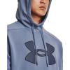imageUnder Armour Mens Big Logo Armourfleece Hoodie767 Aurora Purple  Aurora Purple  Black