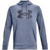 imageUnder Armour Mens Big Logo Armourfleece Hoodie767 Aurora Purple  Aurora Purple  Black