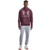 imageUnder Armour Mens Rival Fleece Big Logo HoodieAsh Plum 554Mauve Pink