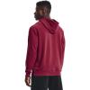 imageUnder Armour Mens Rival Fleece Big Logo HoodieBlack Rose 664Onyx White