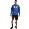 imageUnder Armour Mens Rival Fleece Big Logo HoodieJupiter Blue 584Onyx White