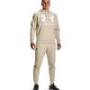 imageUnder Armour Mens Rival Fleece Big Logo HoodieKhaki Base Light Heather 289Onyx White