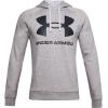 imageUnder Armour Mens Rival Fleece Big Logo HoodieMod Gray Light Heather 011Black
