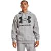imageUnder Armour Mens Rival Fleece Big Logo HoodieMod Gray Light Heather 011Black